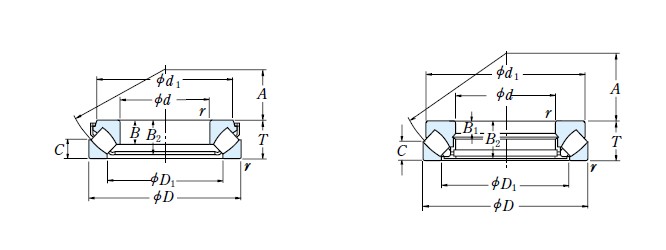 NSK 推力球軸承樣本圖片