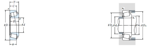 NSK 英制圓錐滾子軸承樣本圖片